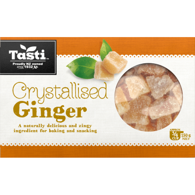 Tasti Crystallised Ginger 150g