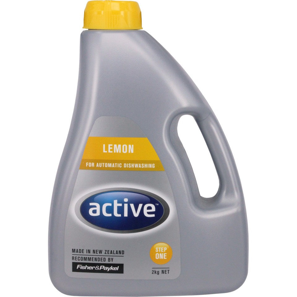 Active Lemon Automatic Dishwasher Lemon Powder 2kg