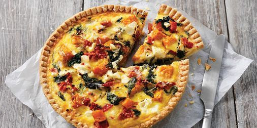 Bakehouse Seasonal Quiche - Pumpkin, Red Onion & Feta