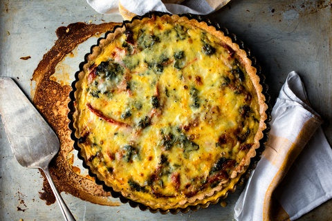 Bakehouse Seasonal Quiche - Zucchini, Capsicum & Brie