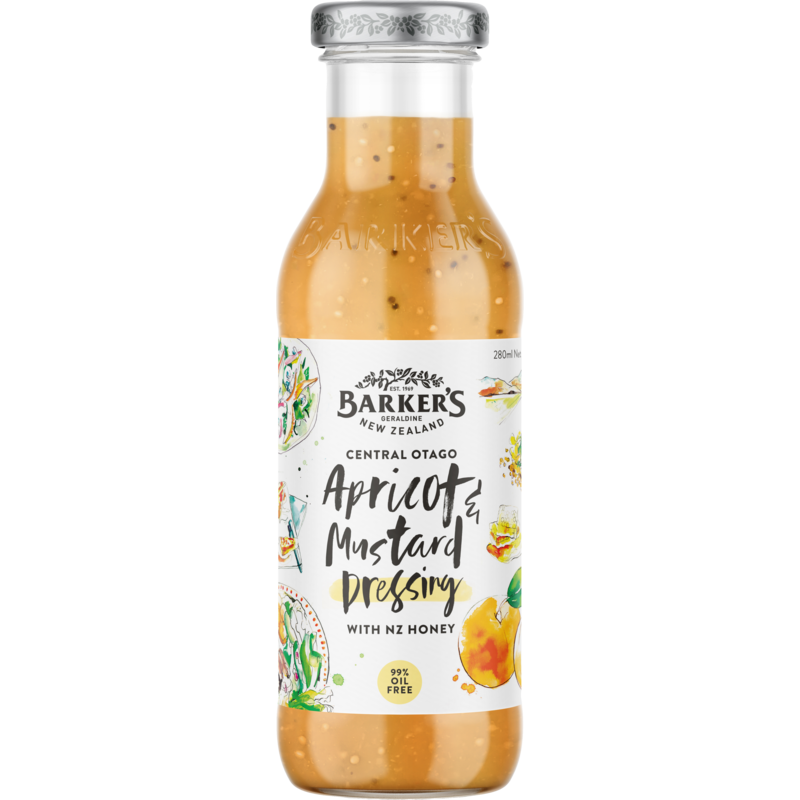 Barkers Apricot Mustard Dressing 280ml