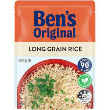 Bens Original Long Grain Rice Pouch 250g