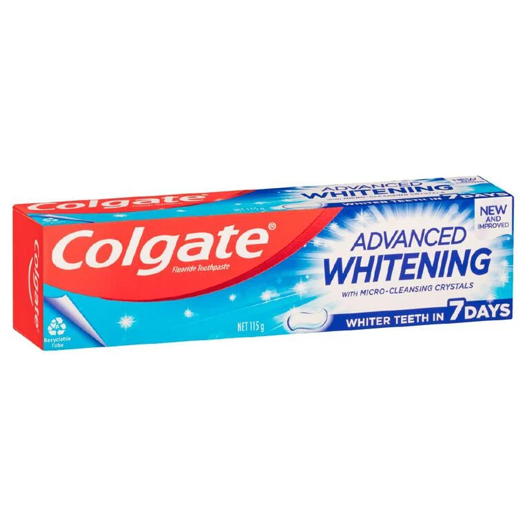 Colgate Advanced Whitening Toothpaste 115g