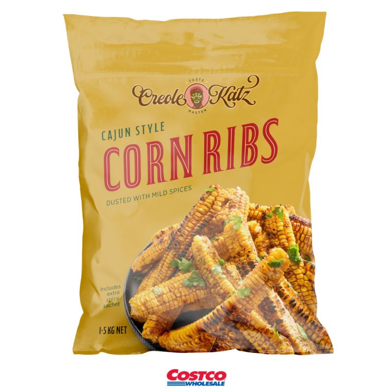 Creolo Katz Corn Ribs Cajun Style 1.5kg