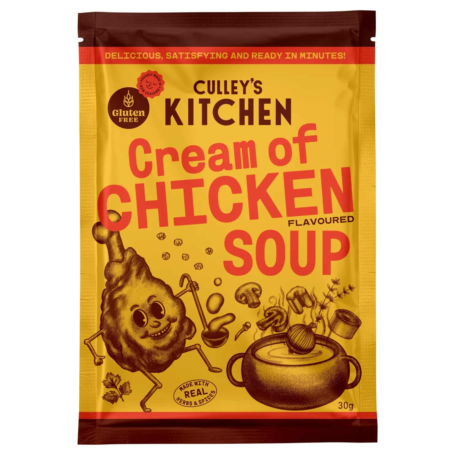 Culley's Kitchen Creme Of Chicken Soup Mix Sachet 30g