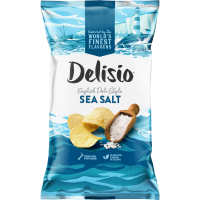 Delisio Sea Salt Potato Chips 140g