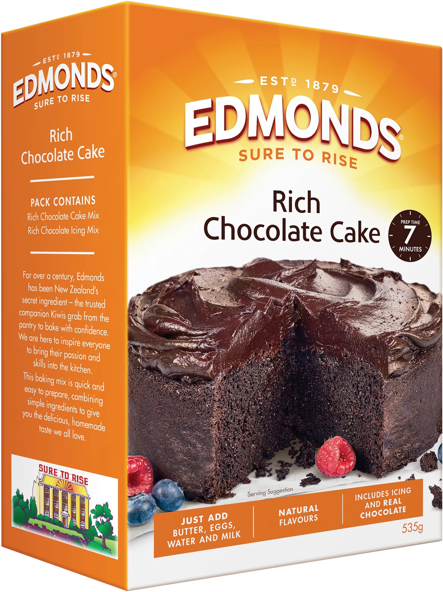 Edmonds Rich Chocolate Cake 535G