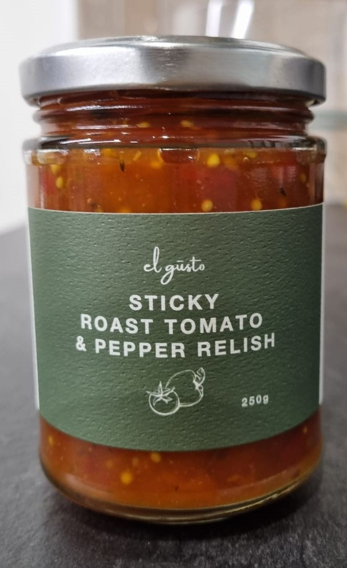 El Gusto Roast Tomato & Pepper Relish 250g