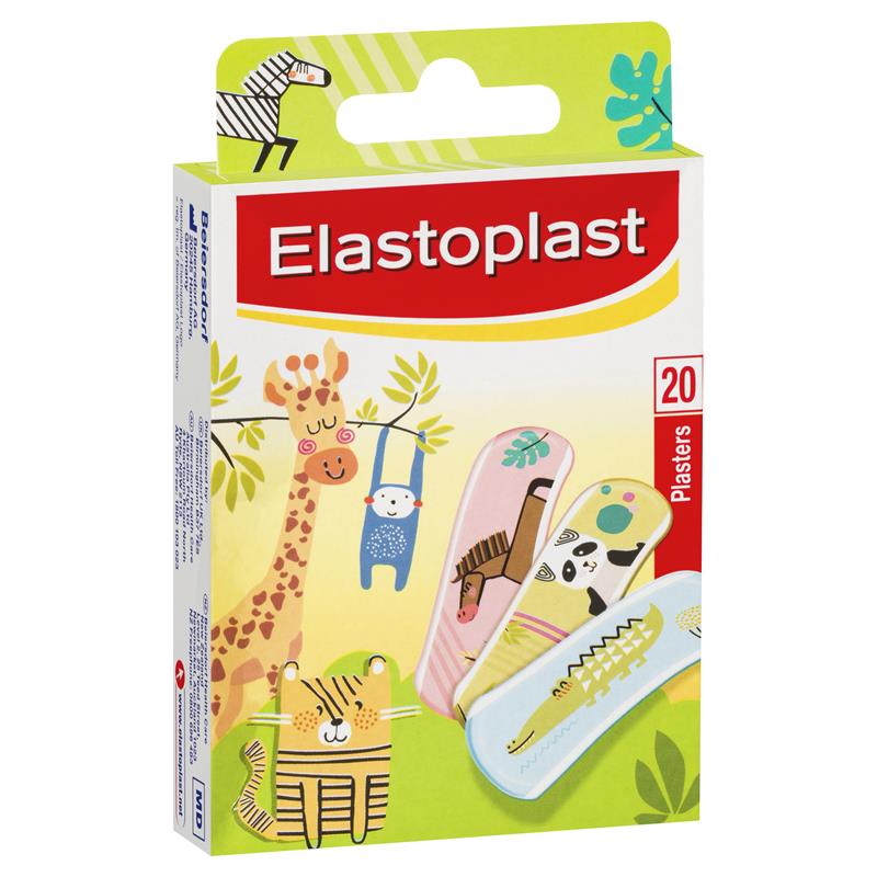 Elastoplast Kids Animal Plasters 20pk