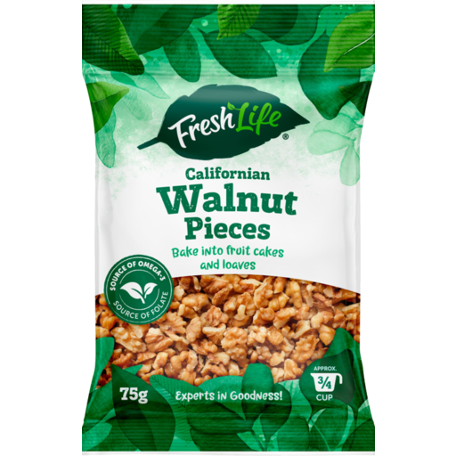 Fresh Life Californian Walnuts 75g