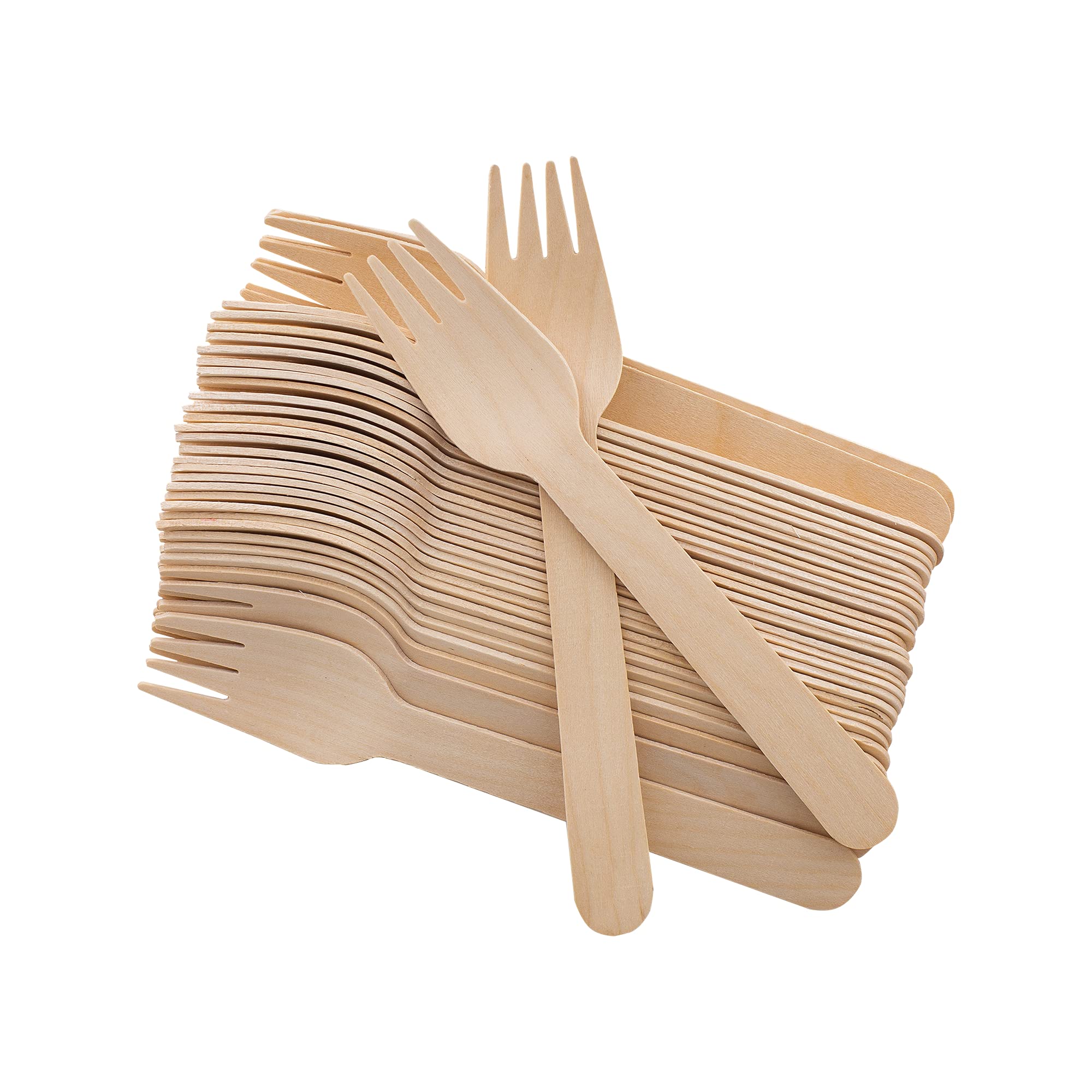 Gilmours Disposable Wooden Forks 100pk