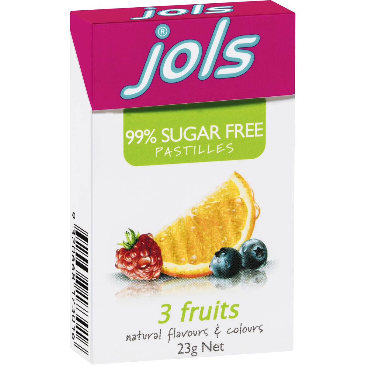 Jols 3 Fruits Pastilles 23g