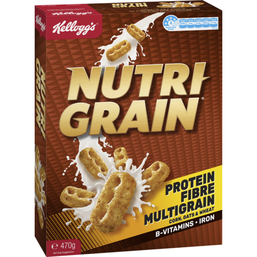 Kelloggs Nutrigrain Cereal 470g