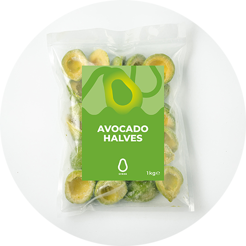 Las Tapas Avocado Halves Vac Packed 1kg