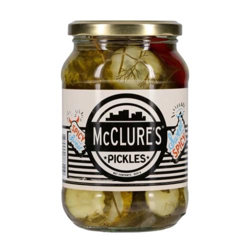 McClure's Sweet & Spicy Crinkle Cut Pickles 500g