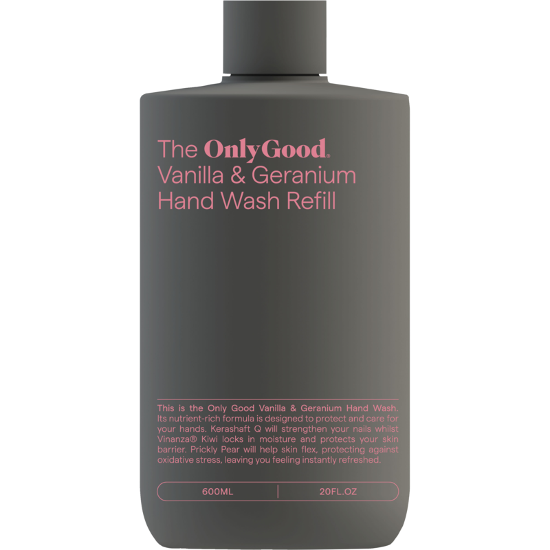 Only Good Vanilla & Geranium Hand Wash Refill 600ml