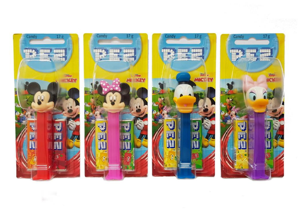 PEZ Mickey And Friends Dispenser & Refills 17g