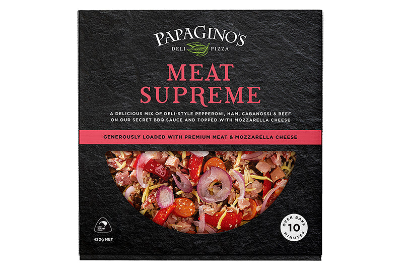 Papa Ginos Meat Supreme Pizza 420g