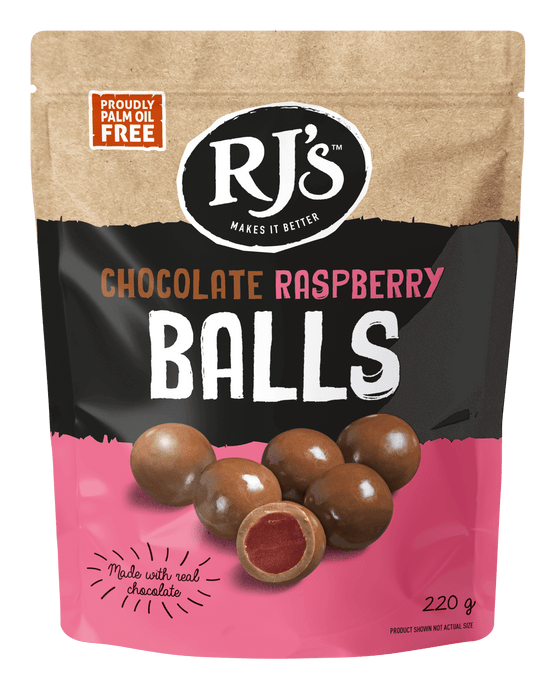 RJ's Chocolate Raspberry Balls 220g