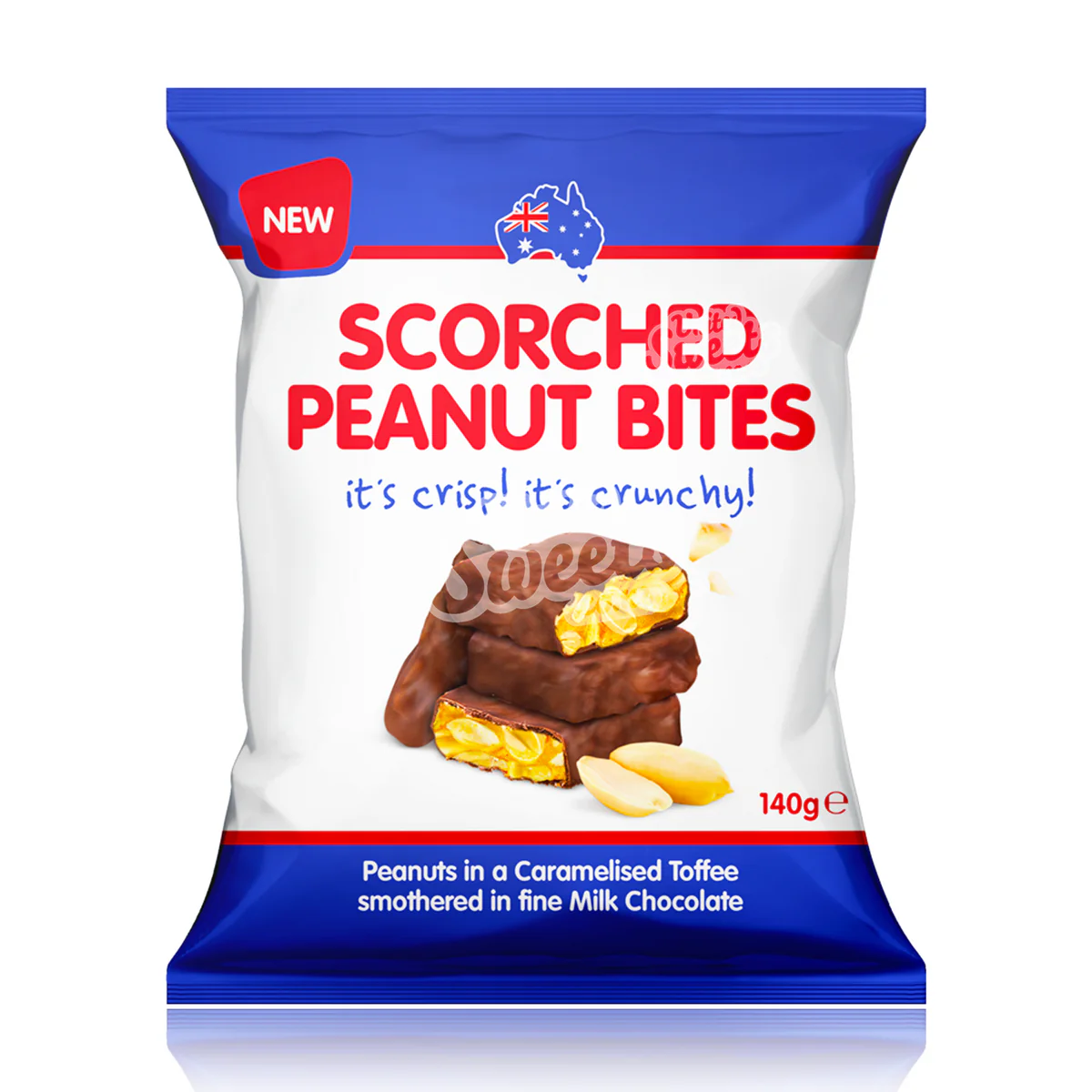 Scorched Peanut Bites 140g