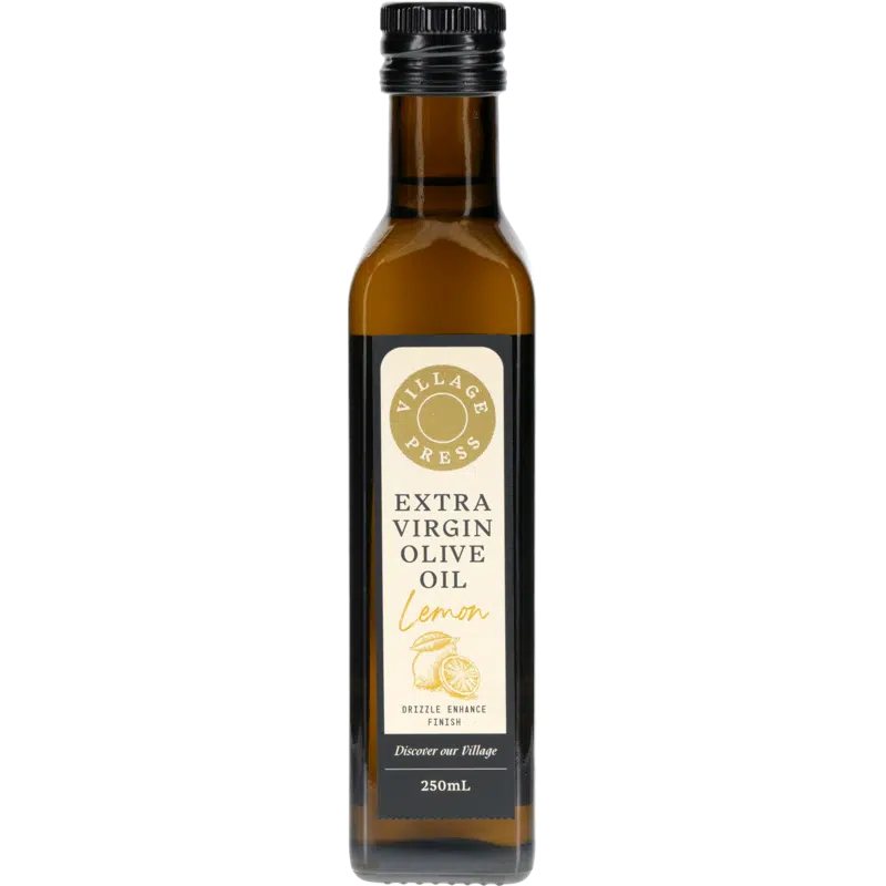 The Village Press Extra Virgin Olive Oil Lemon Infused 250ml