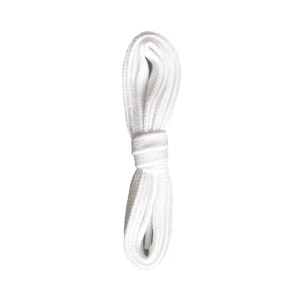 Tedds Flat Laces White 100cm