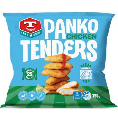 Tegel Frozen Free Range Panko Chicken Tenders 750g