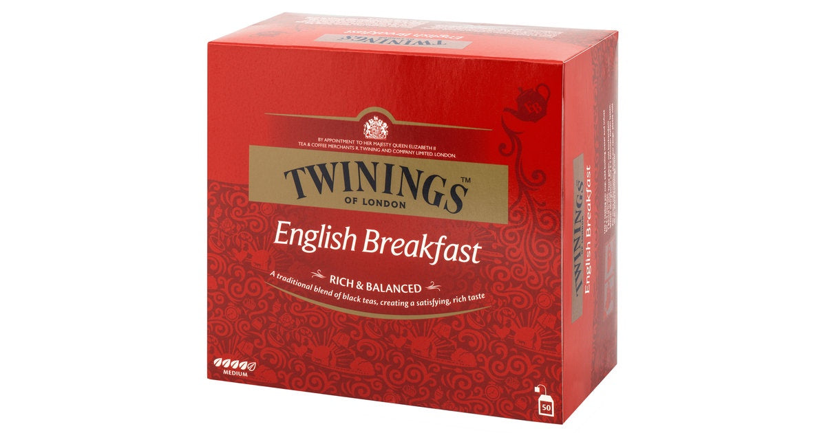 Twinings English Breakfast Tea Bags 50pk 100g