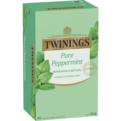 Twinings Peppermint Tea Bags 40pk 80g