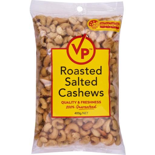 Value Pack Cashews Roasted Salted 400g