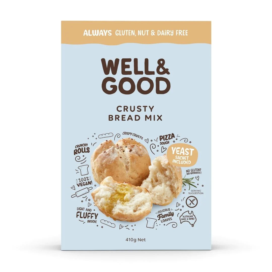 xxWell & Good Gluten Free Crusty Bread Mix 410g