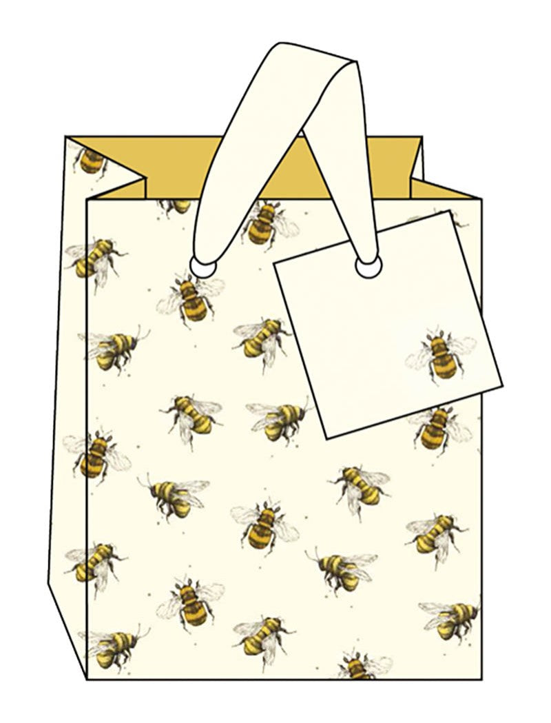 Image Gallery Gift Bag Bees - Small