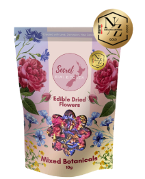 Secret Kiwi Kitchen Edible Mixed Flowers Pouch 10g