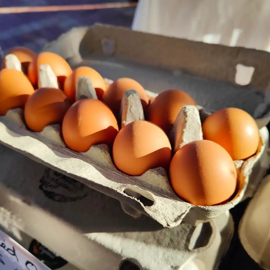 Three Oaks Organic Eggs mixed grade 12pk