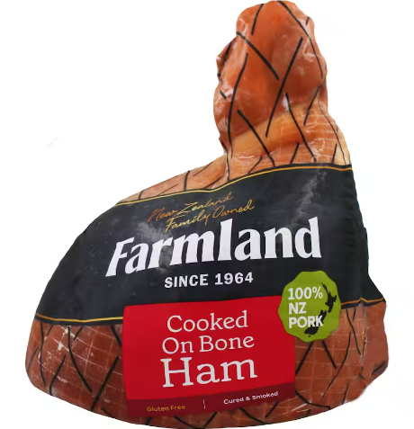 Farmlands Cooked on Bone Half ham /kg