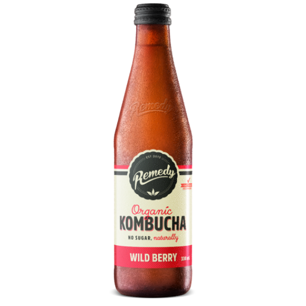 Remedy Kombucha Wild Berry 330ml