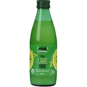 Real Foods Lime Juice 250ml