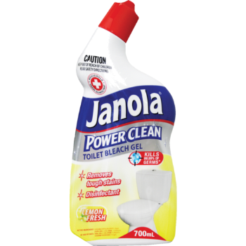 Janola Power Clean Lemon Fresh Toilet Bleach Gel  700ml