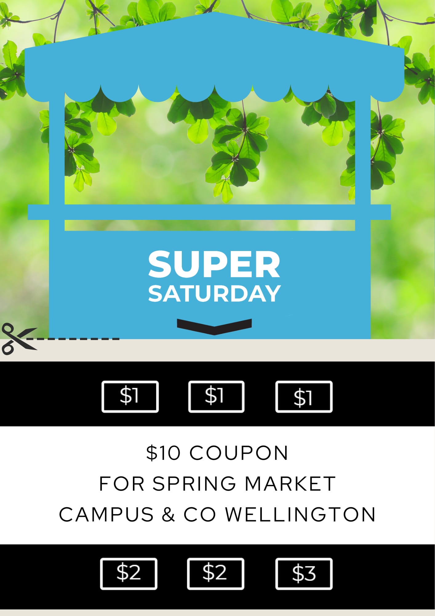 Super Saturday Pre-sell - $10.00