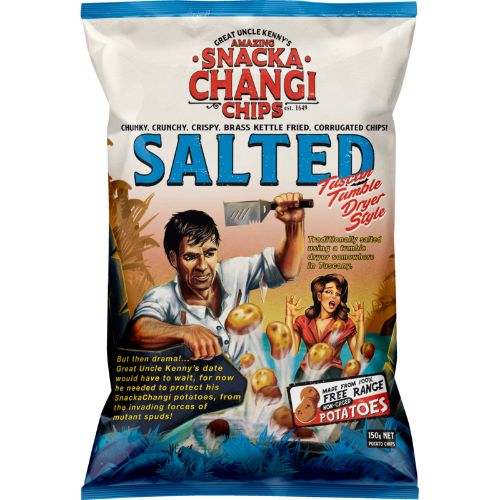 Snacka Changi Salted Potato Chips 150g