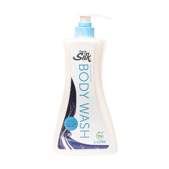 Simply Silk White Clay & Sea Minerals Body Wash 1L