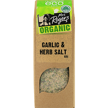 Mrs Rogers Garlic & Herb Salt 65g