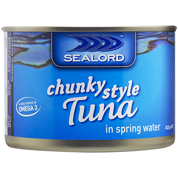 Sealord Chunky Style Tuna In Spring Water 425g