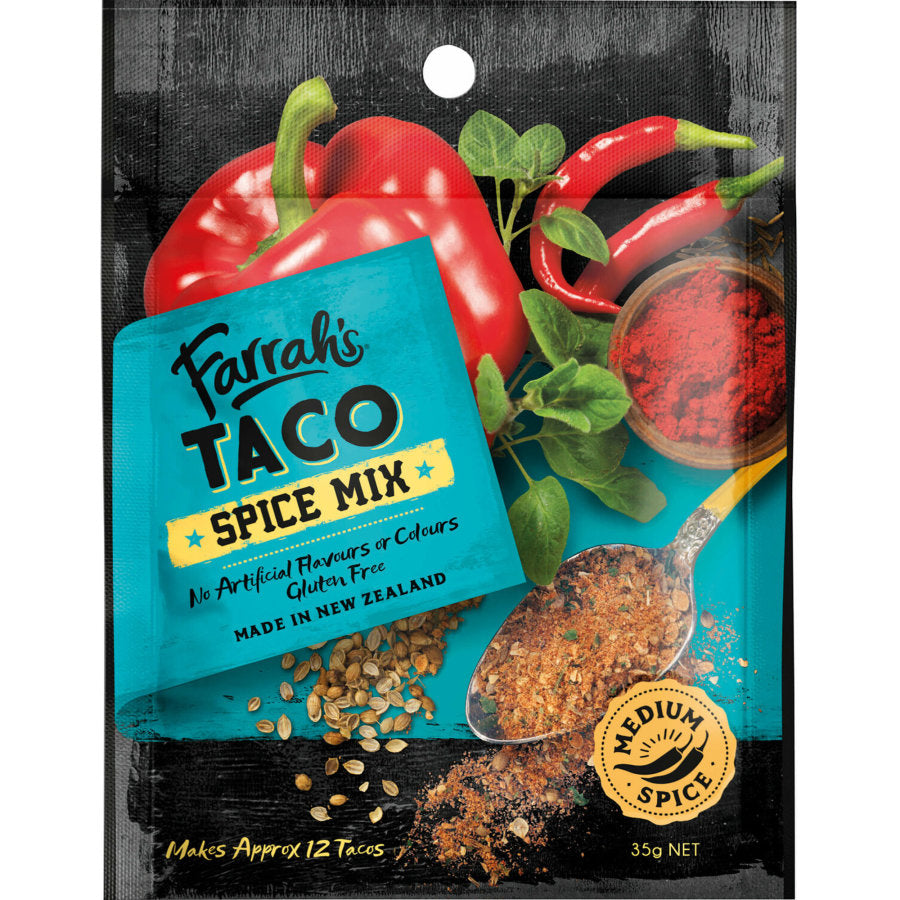 Farrah's Mexican Taco Spice Mix 35g