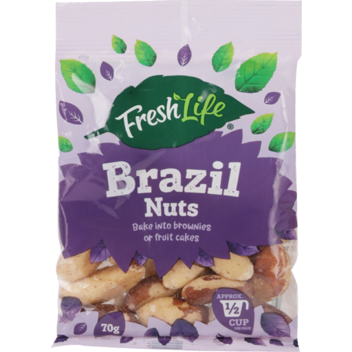 Fresh Life Brazil Nuts 70g