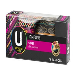 U by Kotex Super Slim Tampons 16pk