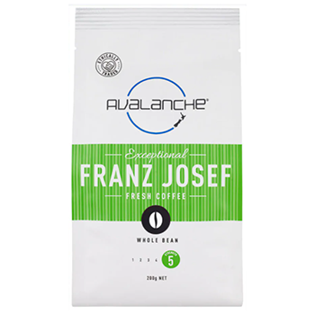 Avalanche Fresh Coffee Franz Josef Beans 200g