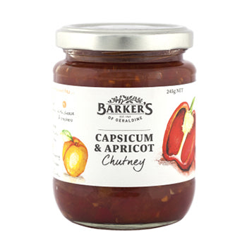 Barkers Capsicum & Apricot Chutney 245g