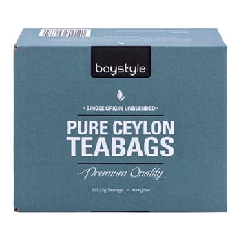 Baystyle Pure Ceylon Teabags 200pk