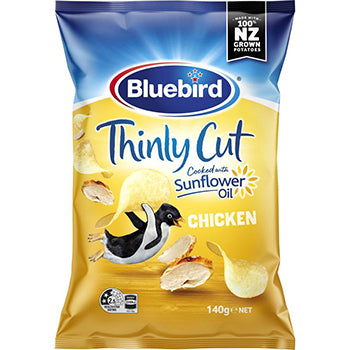 Bluebird Thinly Cut Chicken 140g